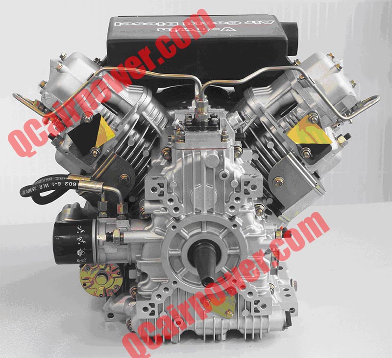 25-30 HP V-Twin Air-Cooled Diesel Engine QC900X