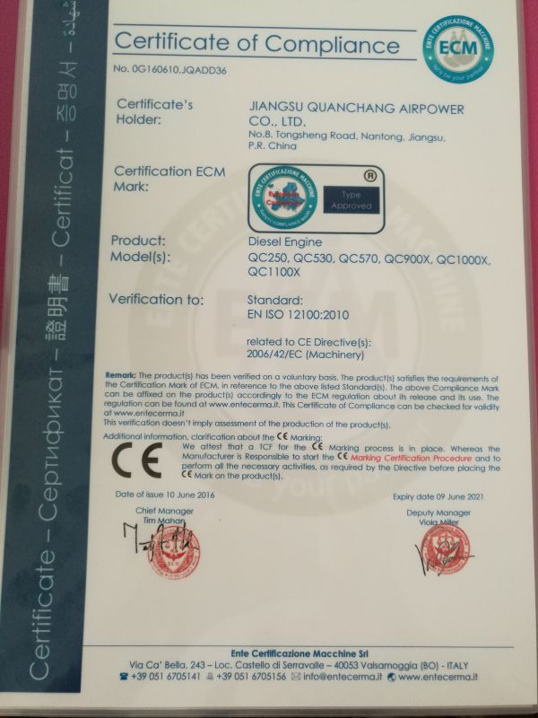 ISO CERTIFICATE / CE CERTIFICATE