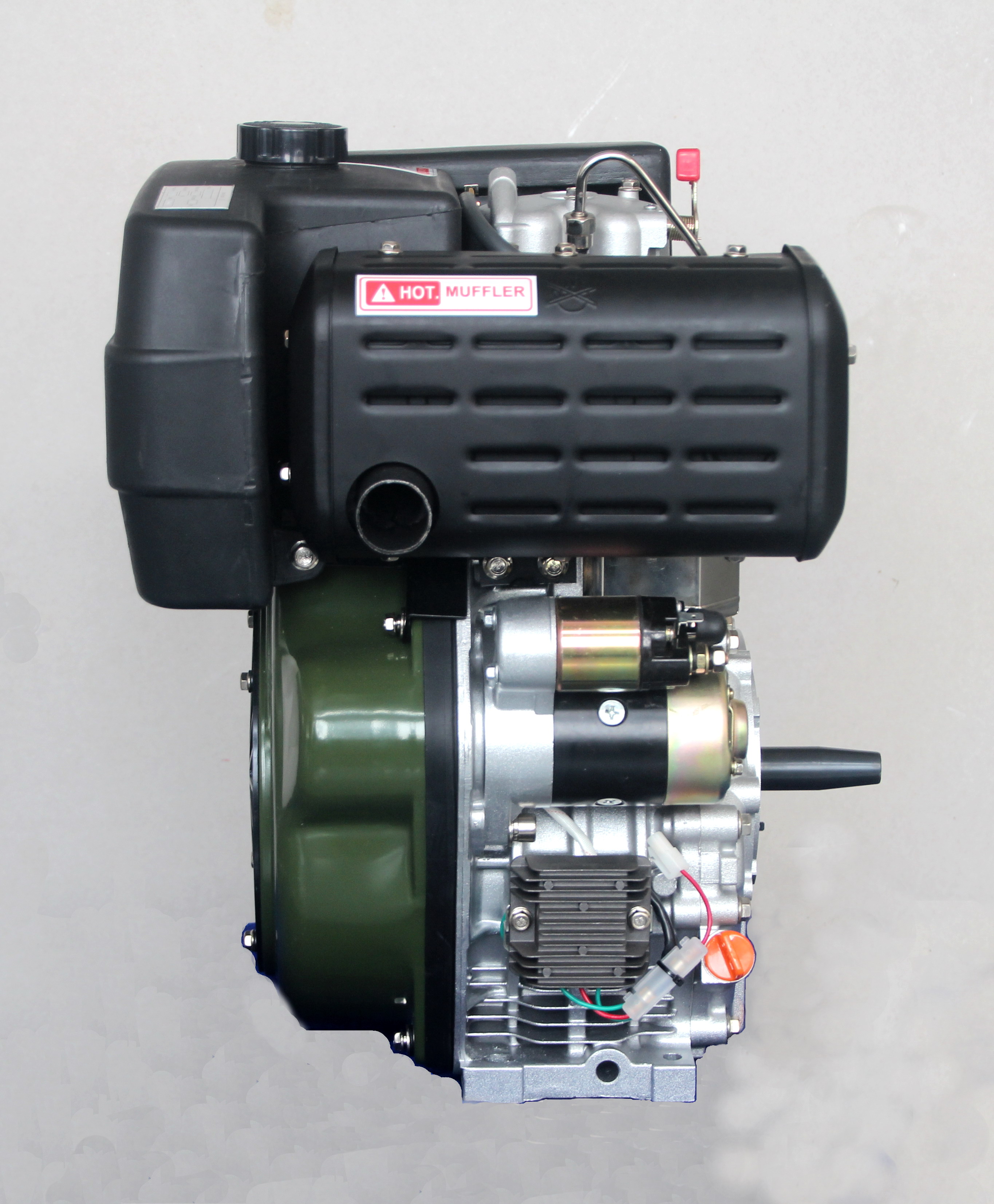 Single cylinder air-cooled diesel engine QC570/QC530