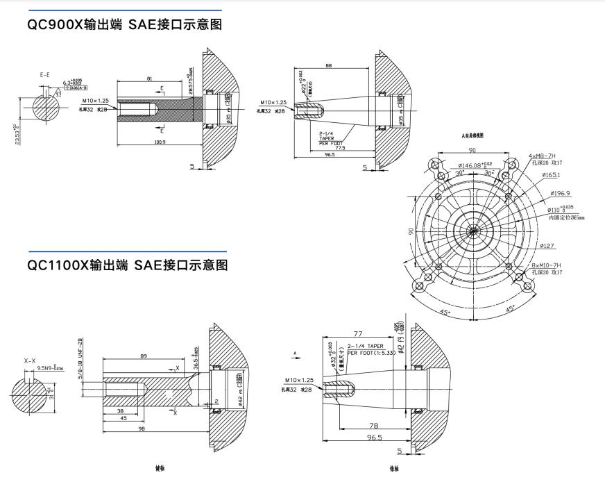 山地钻专用柴油机QC1100XZ