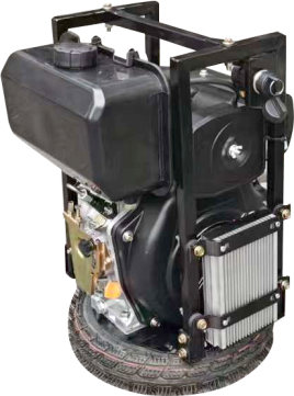 Open frame diesel generator set